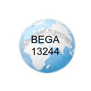 Preview: BEGA Aufbaubaldachin 0-40°, 13244, samtweiß