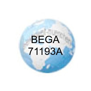 Preview: BEGA Holzmast, 71193A, Silber