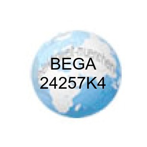 BEGA Deckeneinbau-Tiefstrahler, 24257K4, für den Innen- & Außenbereich, Grafit · 4000 K