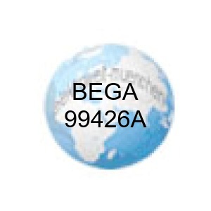 BEGA Ansatzleuchte, 99426AK4, Silber · 4000 K