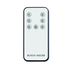 Busch-Jäger 6179 Busch-Installationsbus® KNX, Zubehör, IR-Handsender für Busch-Wächter® 220 MasterLINE premium KNX, grau / anthrazit (6132-0-0319)