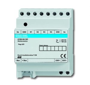 Busch-Jäger 6190/40-101 Busch-Installationsbus® KNX, REG-Sensoren, Wetterstation, (6190-0-0037)