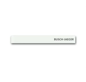 Busch-Jäger 6349-811-101 Busch-priOn® Sensoren, Abschlussleisten unten, Abschlussleiste unten Standard mit Kennzeichnung, weißglas (6310-0-0179)