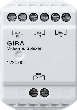 Gira 122400 Videomultiplexer Tuerkommunikation