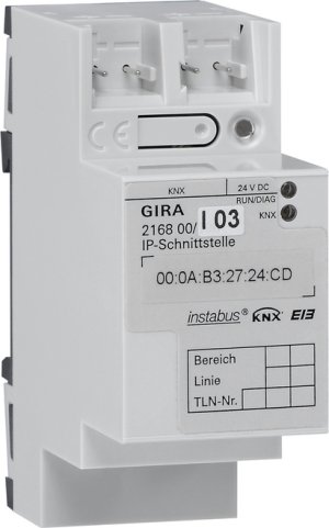 Gira 216800 IP-Schnittstelle KNX/EIB REG