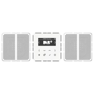 Jung Smart Radio DAB+ Set Stere DABCD2WW