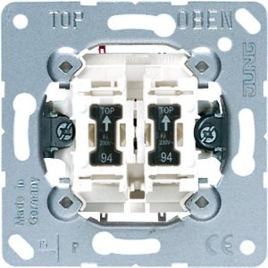 Jung 505KOU5 Serien-Wipp-Kontrollschalte