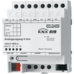 Jung 2204.01REGA KNX Analogausgang 4fach