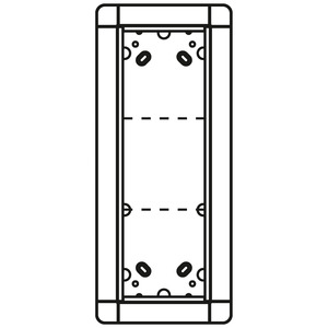 Ritto 18813/70 UP-Rahmen 3-fach weiß, 1881370