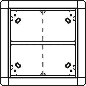 Ritto 18815/70 UP-Rahmen 4-fach weiß, 1881570